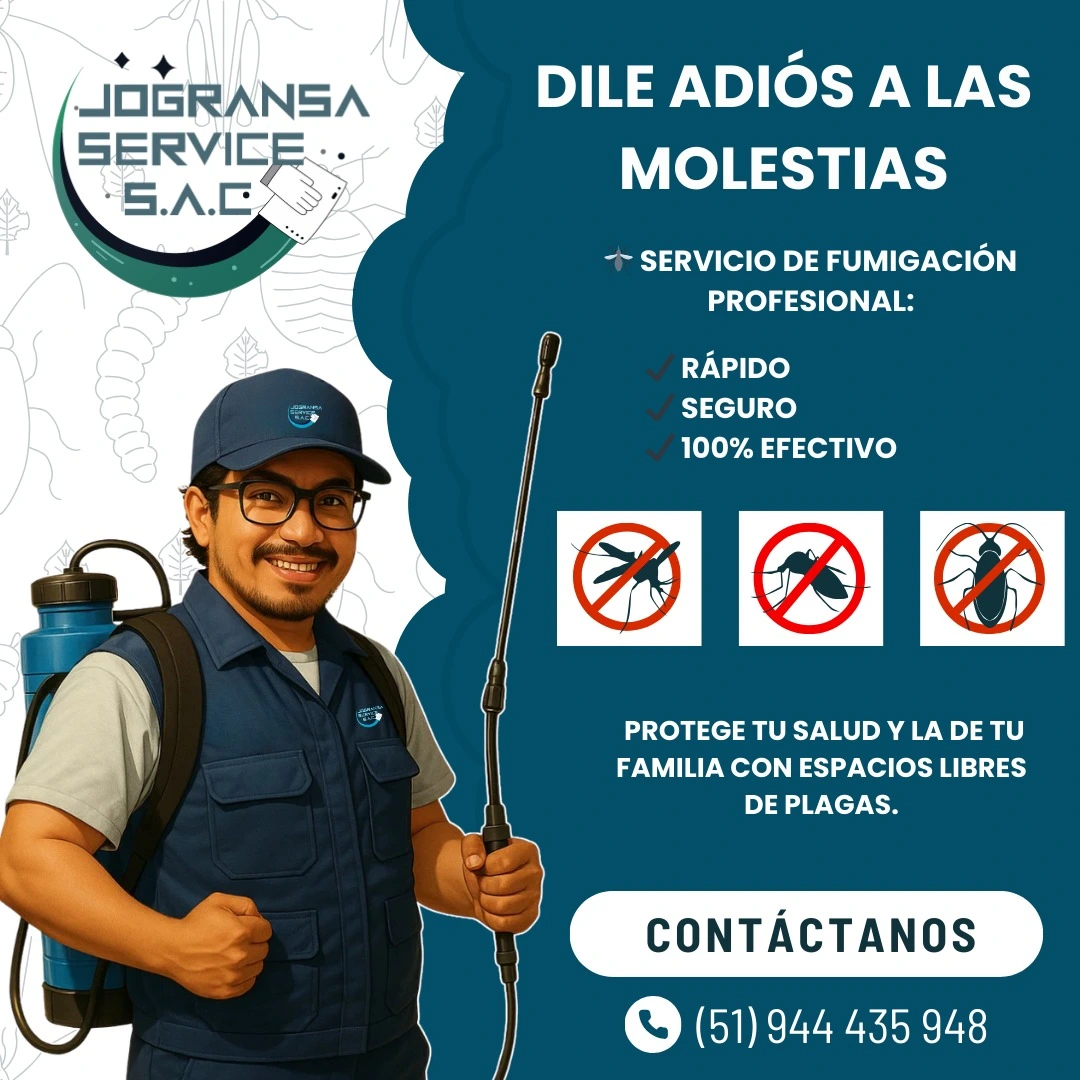 Fumigación y control de plagas